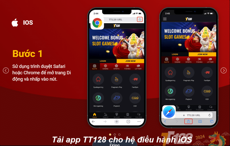 Tải app TT128 cho hệ điều hành iOS